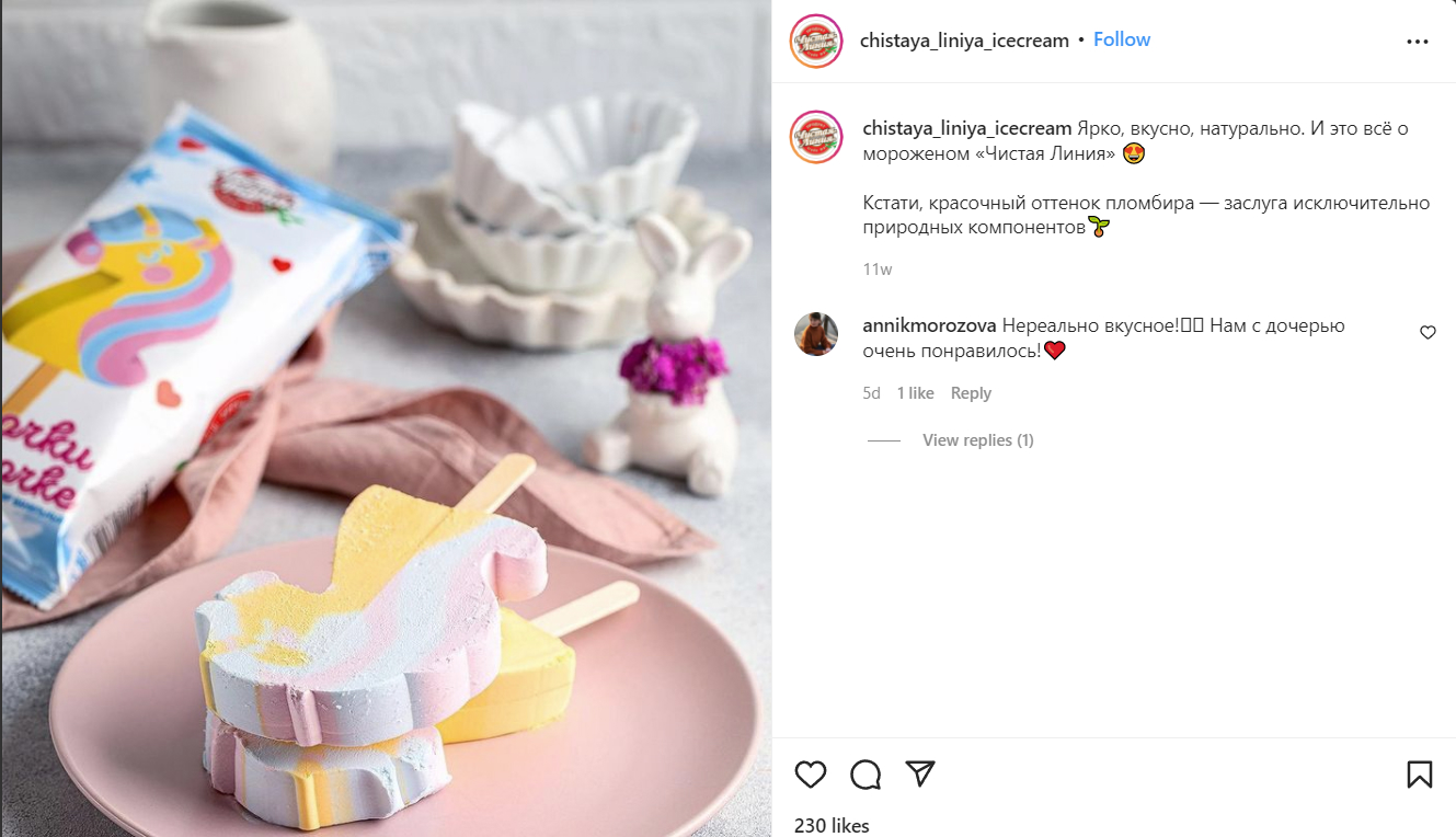 Восторженные комментарии говорят о высокой лояльности к бренду