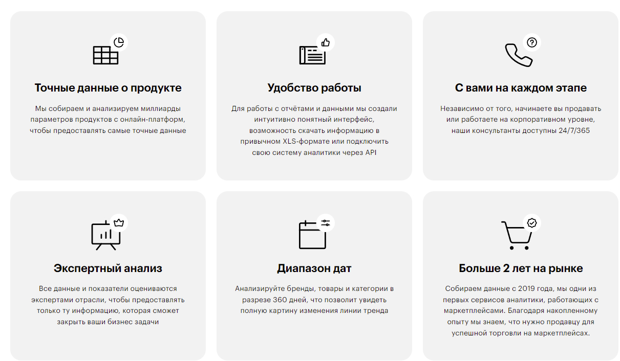 Преимущества сервиса